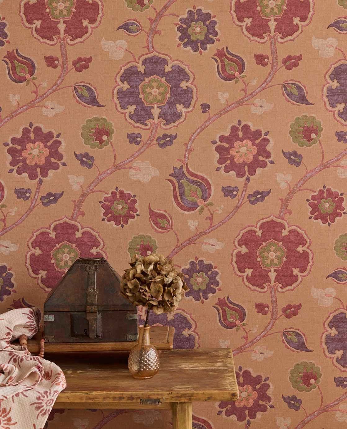 Eijffinger behang Amber Retro Flowers - Kavel 84