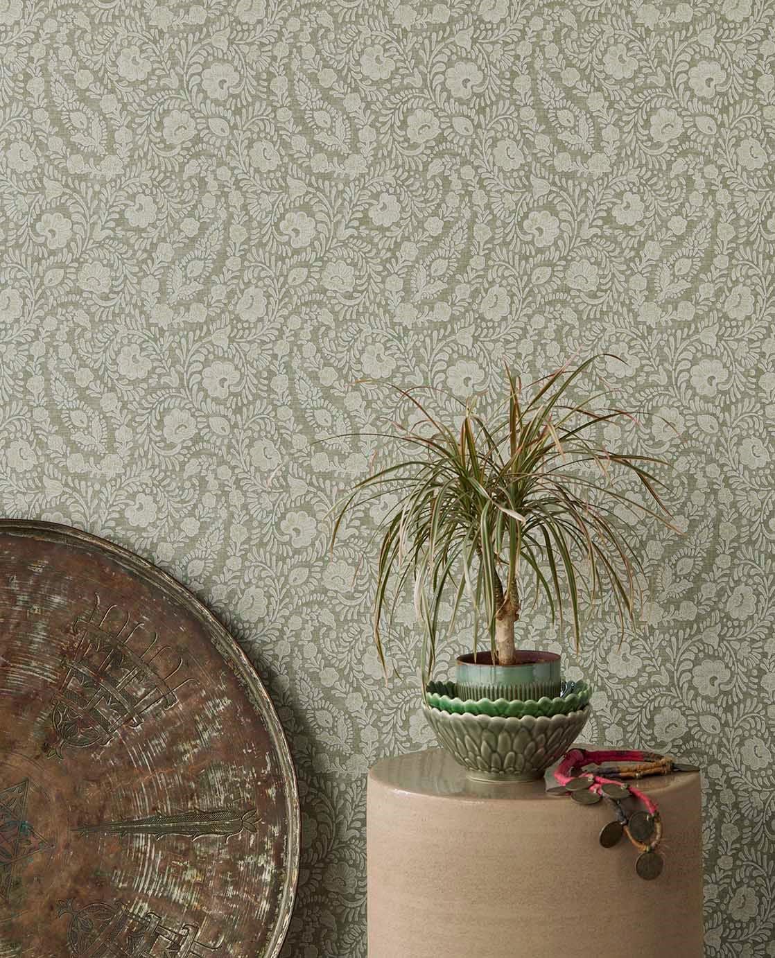 Eijffinger behang Amber Paisley Poise - Kavel 84