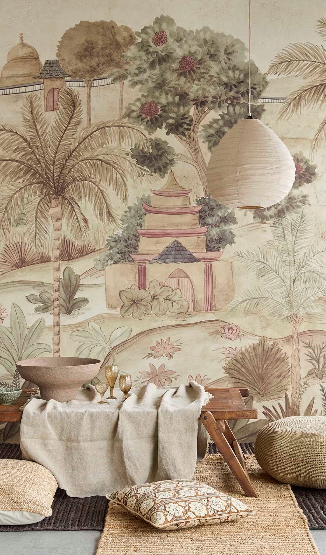 Eijffinger behang Amber Majestic Garden - Kavel 84