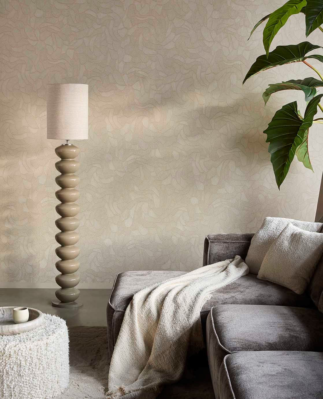 Eijffinger behang Calm Crafted Abstract