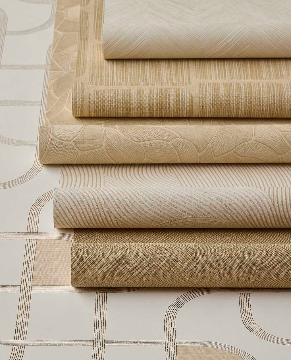 Eijffinger behang Calm Crafted Chevron