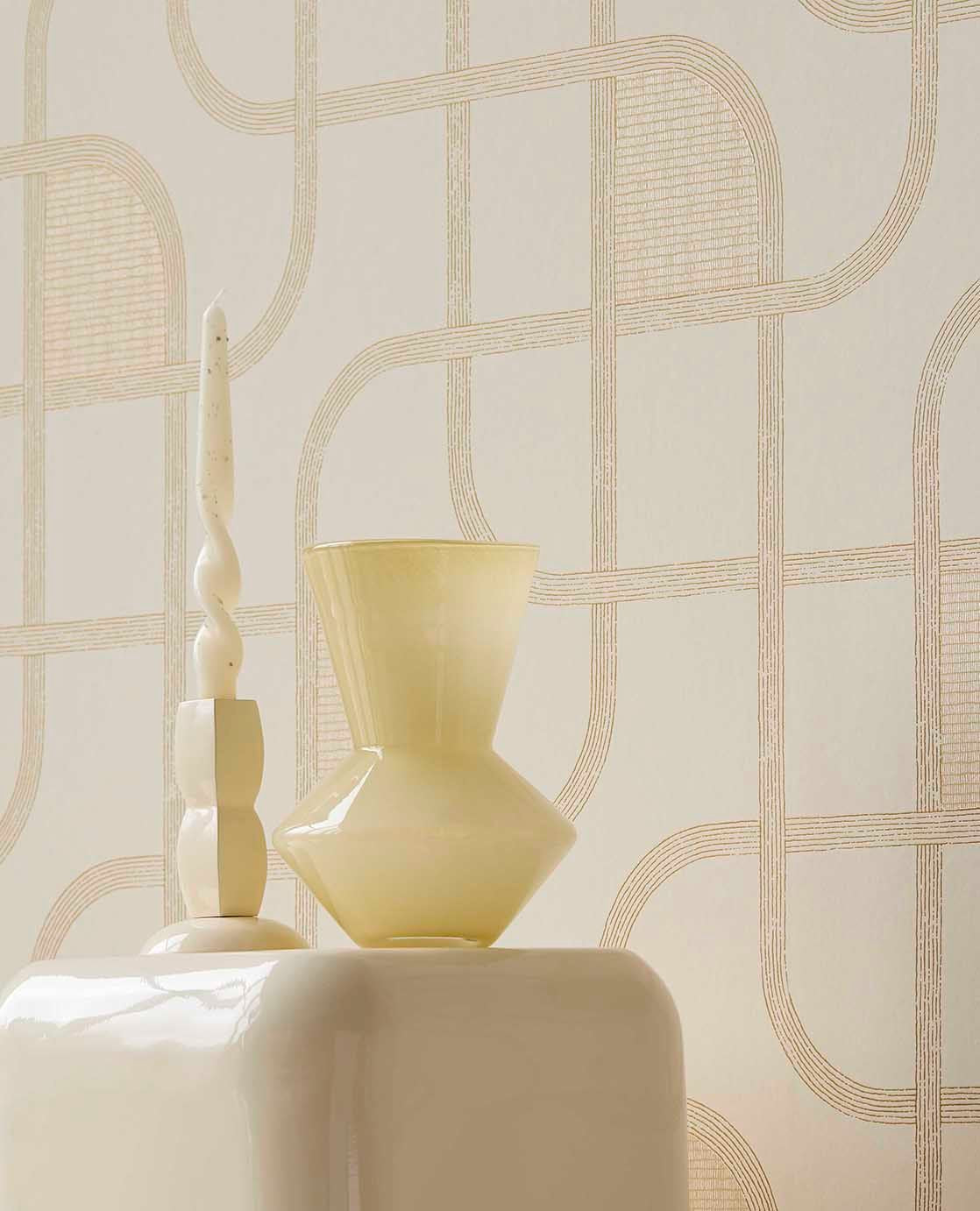 Eijffinger behang Calm Crafted Soft Deco