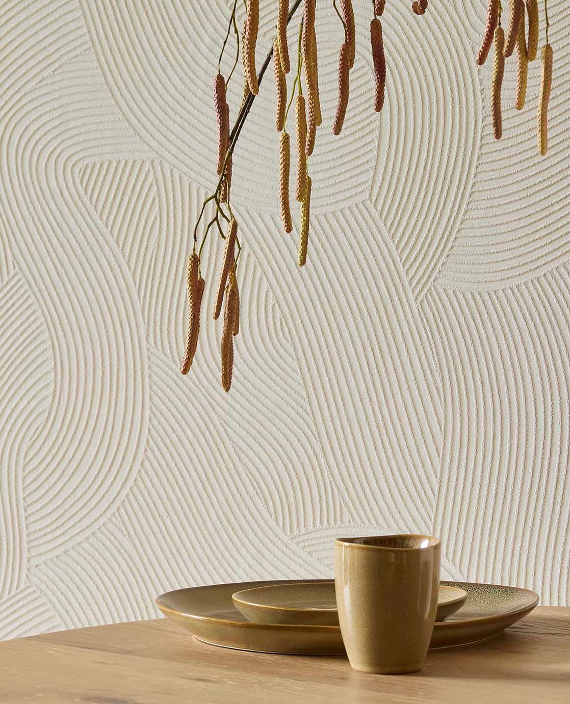 Eijffinger behang Calm Crafted Zen Garden