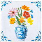 StoryTiles A Vase with Love & Bliss tegeltje - Kavel 84