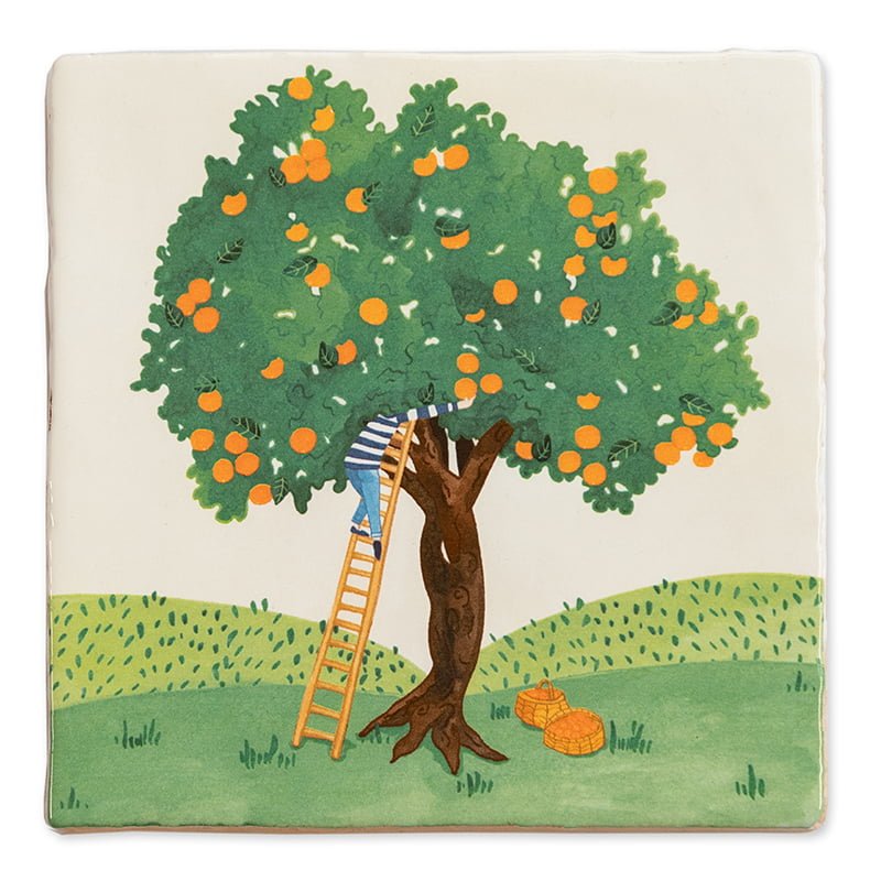 StoryTiles Fruit Picking tegeltje