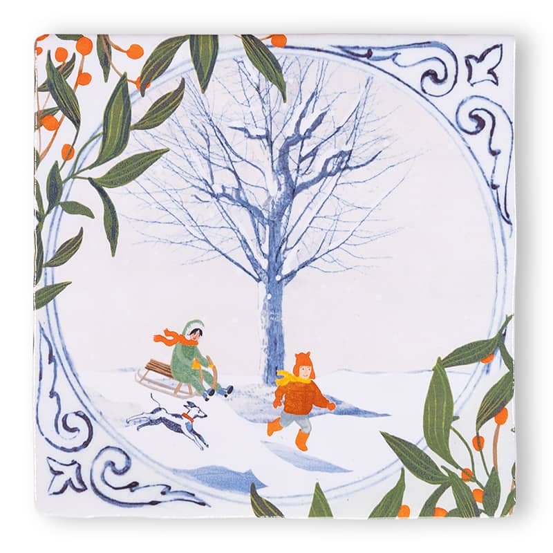 StoryTiles Winter Wonderland tegeltje