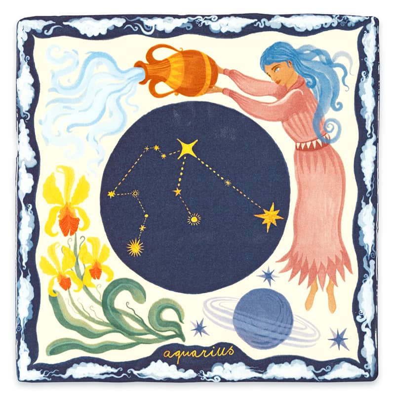 StoryTiles Aquarius tegeltje
