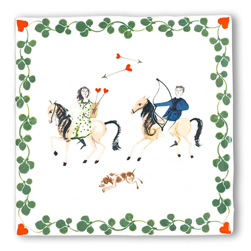 StoryTiles De Liefde Achterna tegeltje
