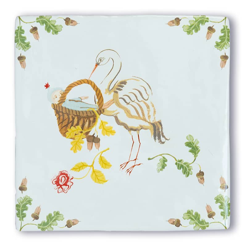 StoryTiles Welkom Lief Kindje tegeltje