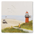 StoryTiles Fietsend op Vlieland tegeltje