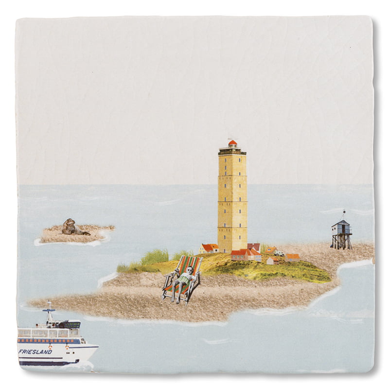 StoryTiles Richting Terschelling tegeltje
