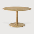 Ethnicraft Eettafel Torsion rond