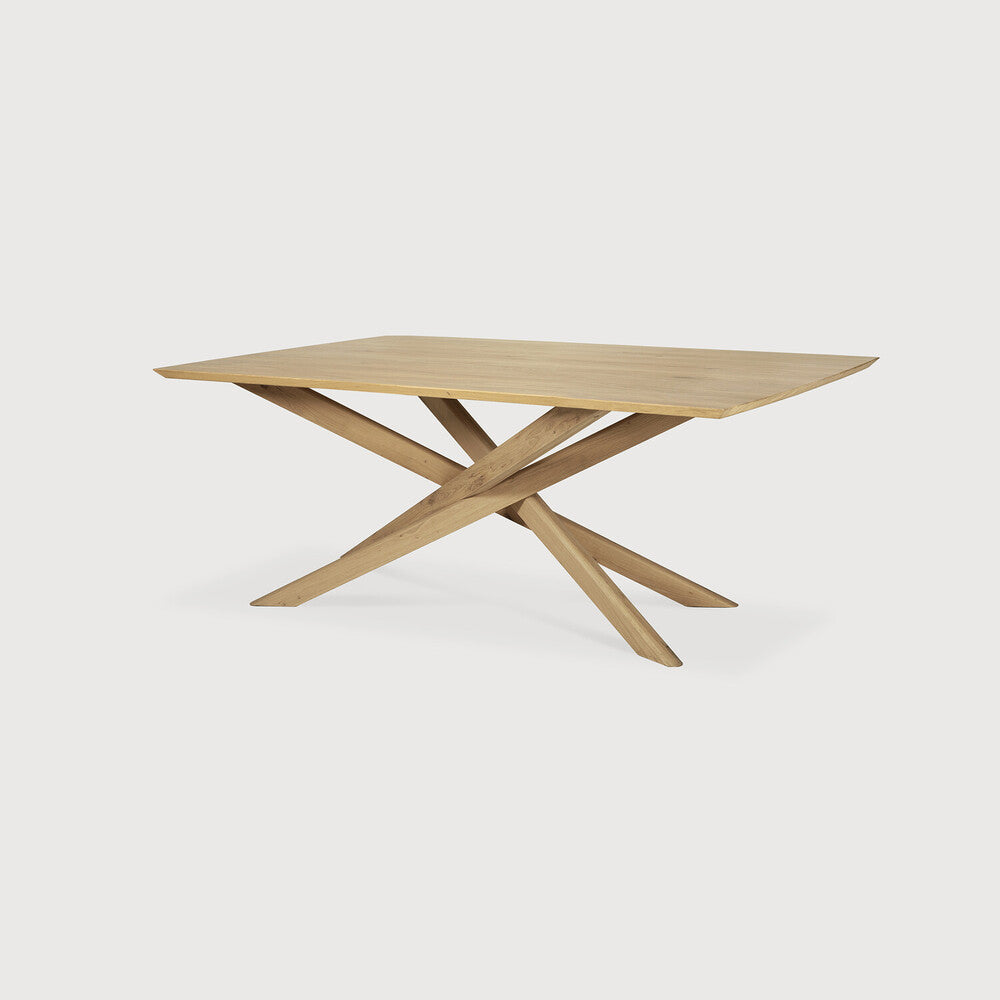 Ethnicraft Eettafel Mikado vierkant