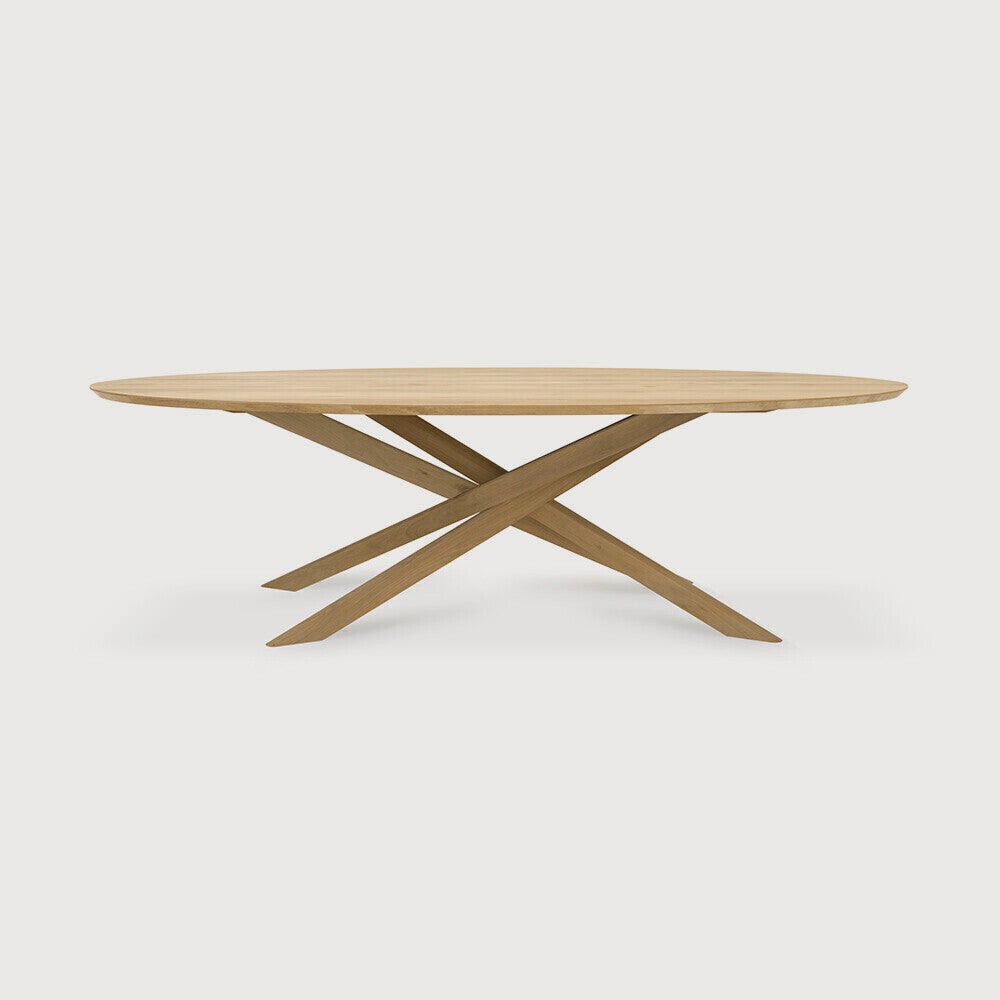 Ethnicraft Eettafel Mikado Ovaal