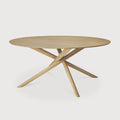 Ethnicraft Eettafel Mikado Rond