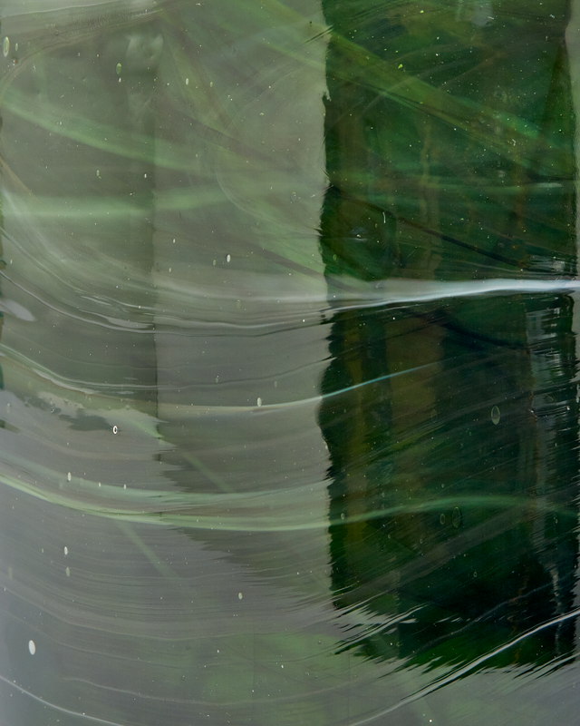 Pols Potten Gemarmerde Glazen vaas S