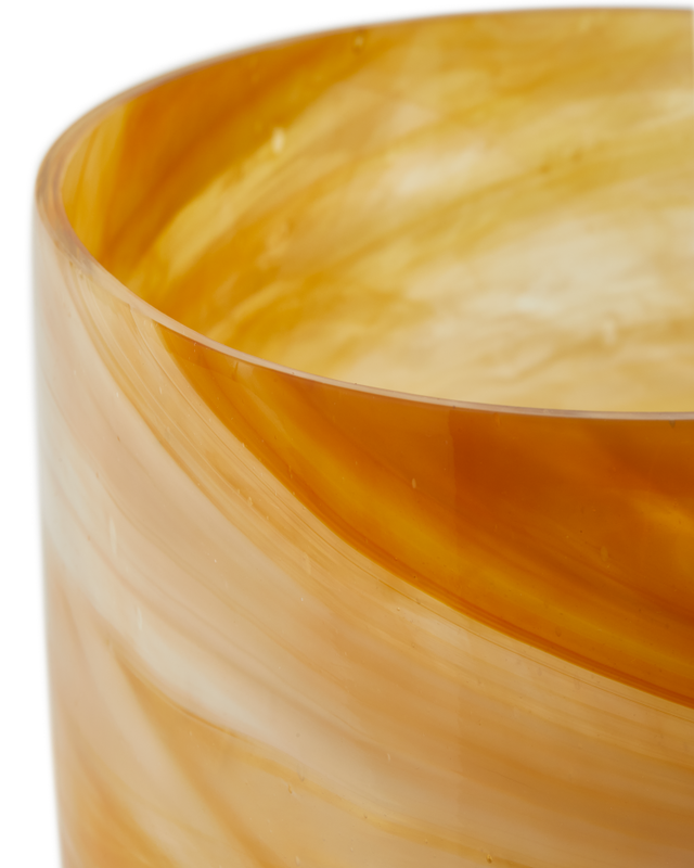 Pols Potten Gemarmerde Glazen vaas S