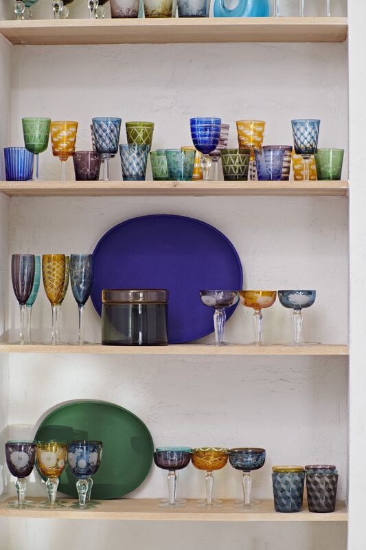 Pols Potten Champagneglazen Cuttings Kleurrijk