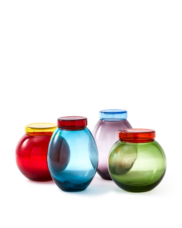 Pols Potten Bloated Caps & Jars opbergpotten