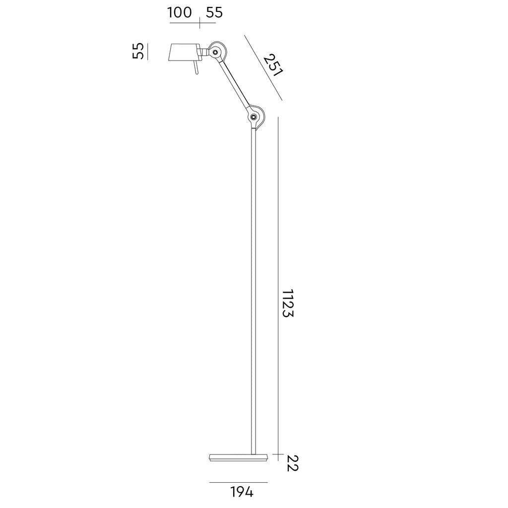 Tonone Bolt10 vloerlamp