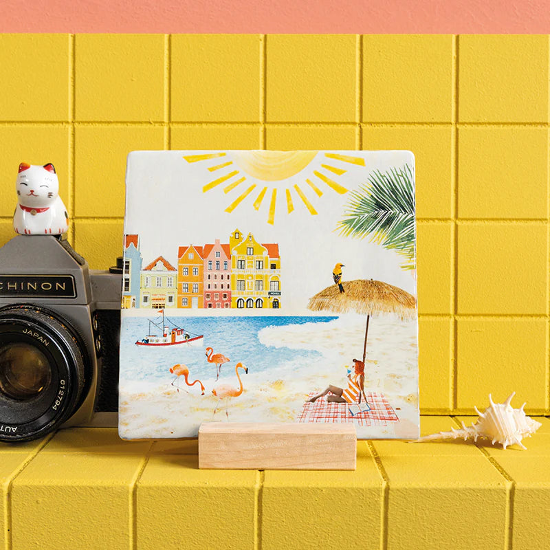 StoryTiles Colorful Curaçao tegeltje