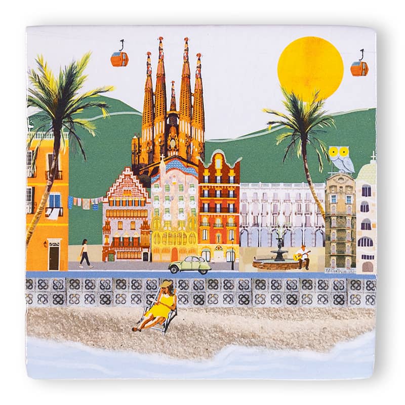StoryTiles Barcelona Vibrante tegeltje