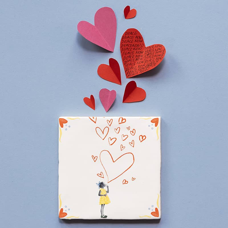 StoryTiles Spread the Love tegeltje