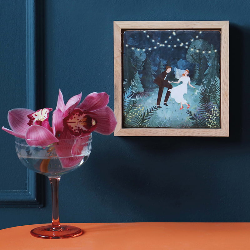 StoryTiles Our Wedding Night tegeltje