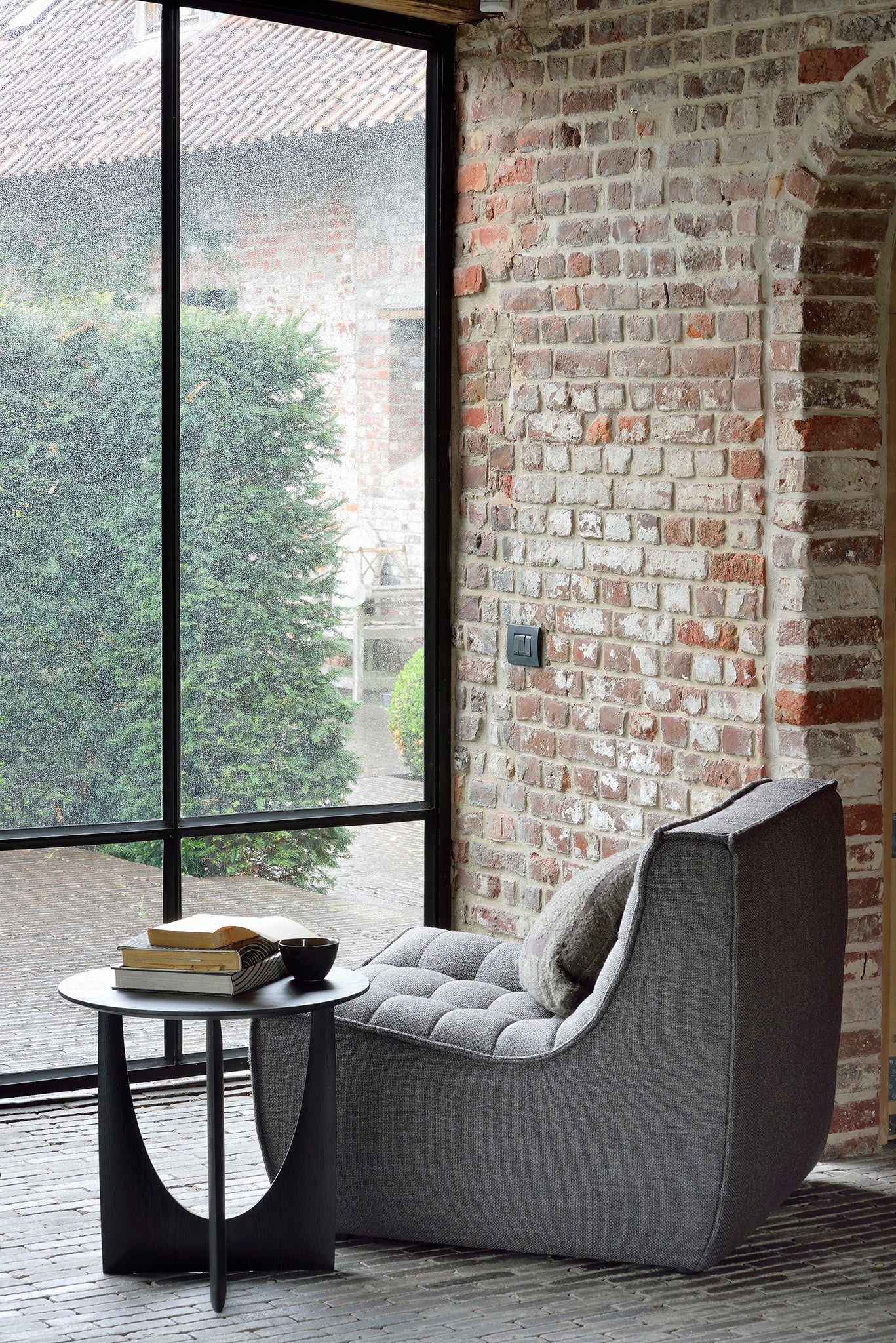 Ethnicraft Geometric bijzettafel