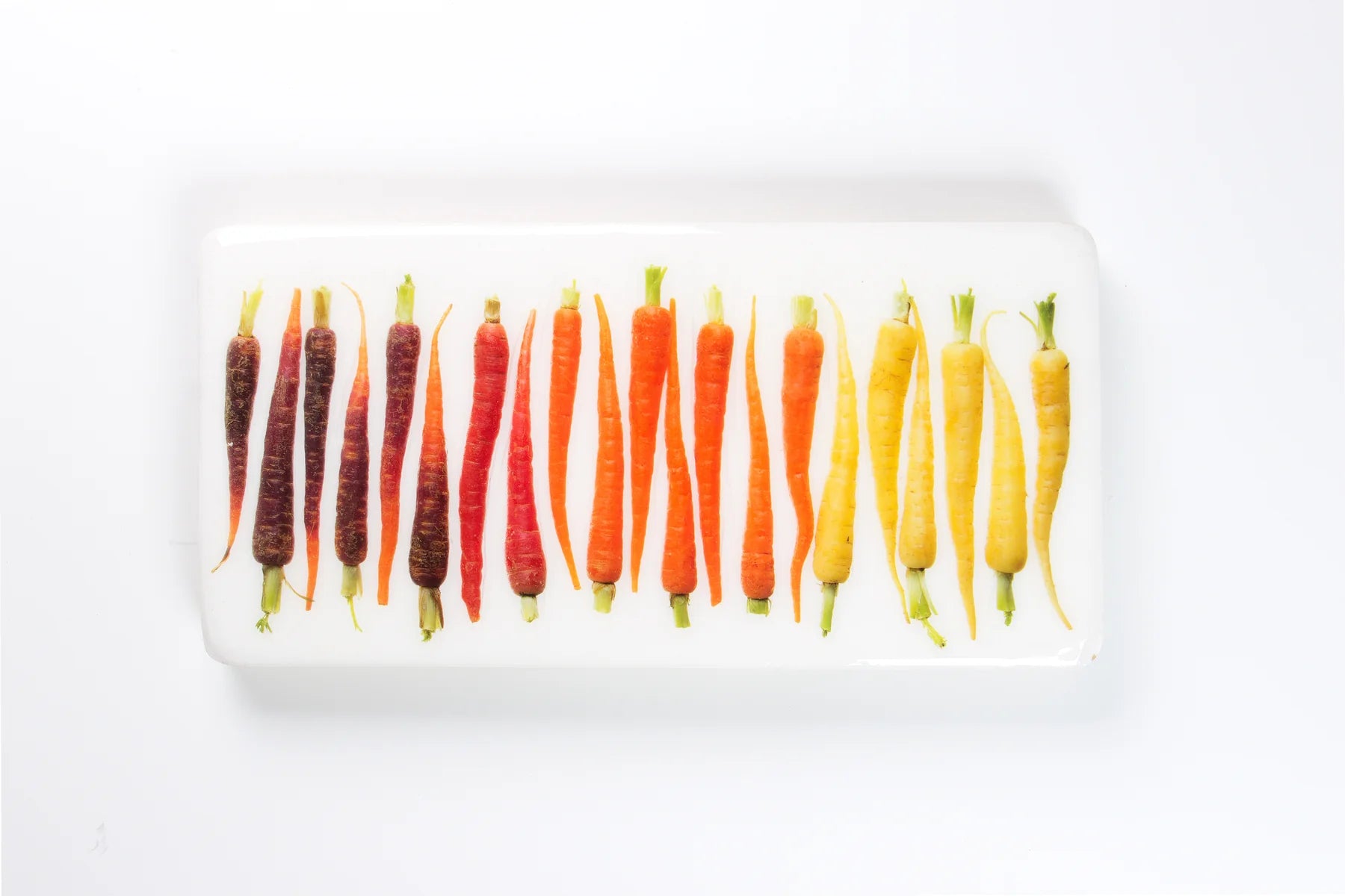 StigerWoods wooden tile 21 Coloured Mini Carrots