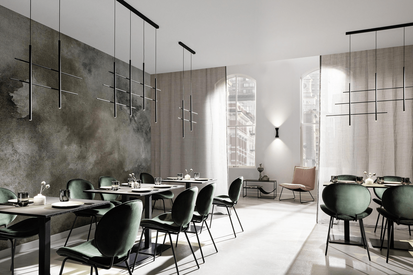 Wever & Ducré NET hanglamp - Kavel 84