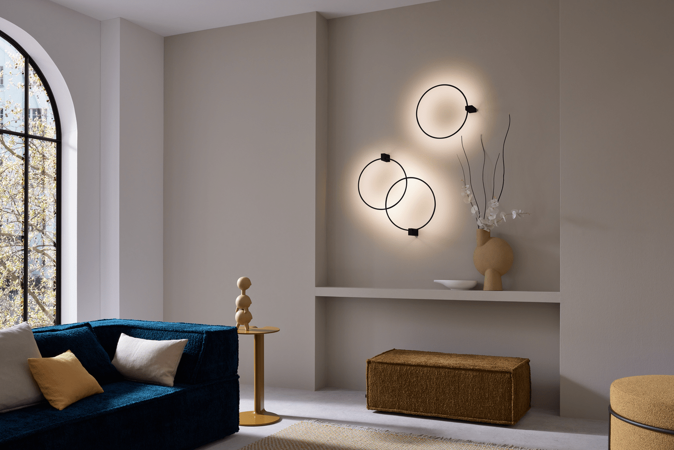 Wever & Ducré FINLIN round wandlamp - Kavel 84