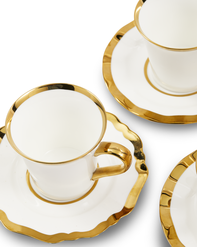 Pols Potten Golden Finds koffiekopjes