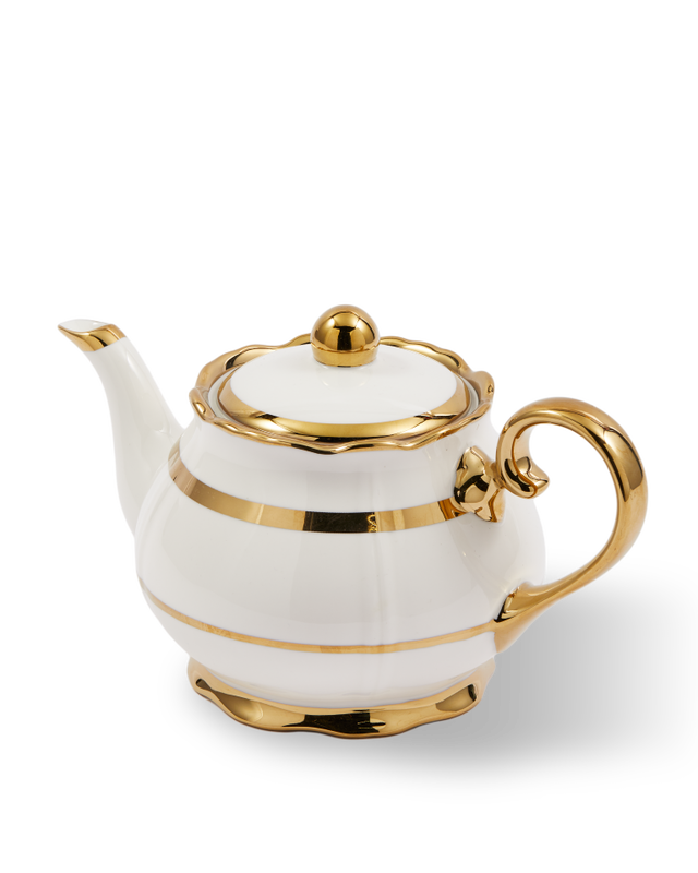 Pols Potten Golden Finds theepot