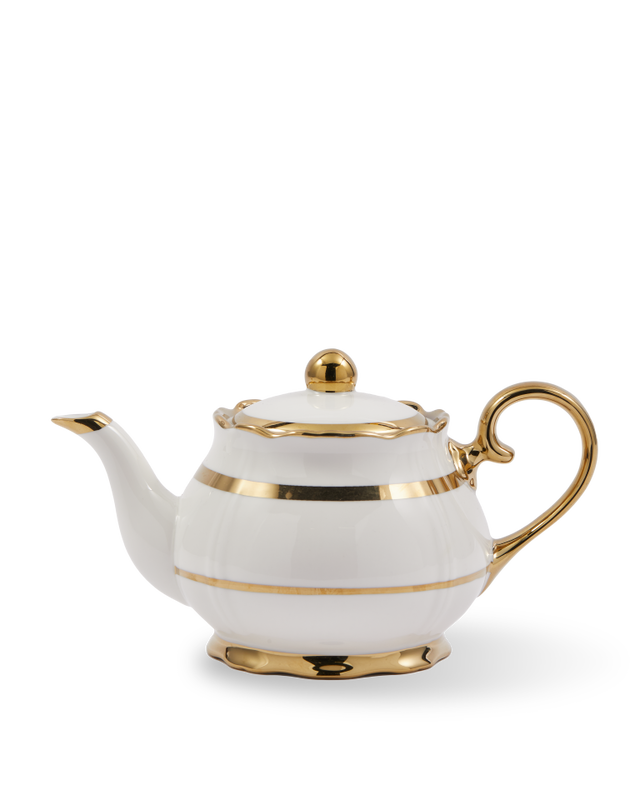 Pols Potten Golden Finds theepot