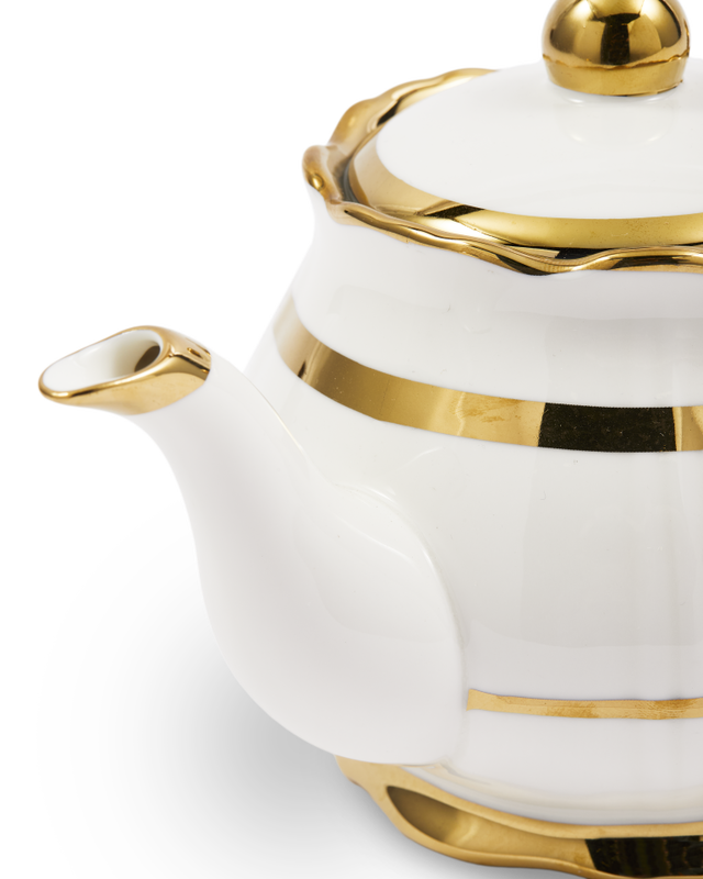 Pols Potten Golden Finds theepot