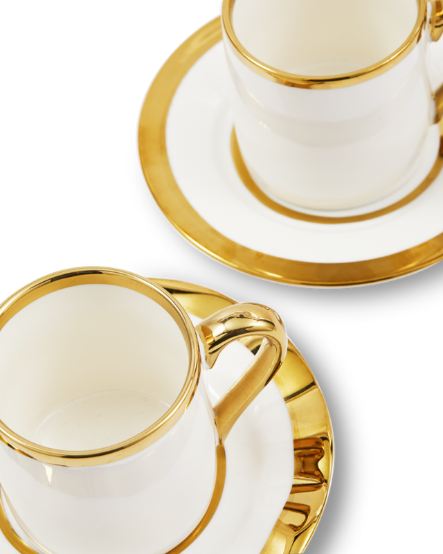 Pols Potten Golden Finds espressokopjes