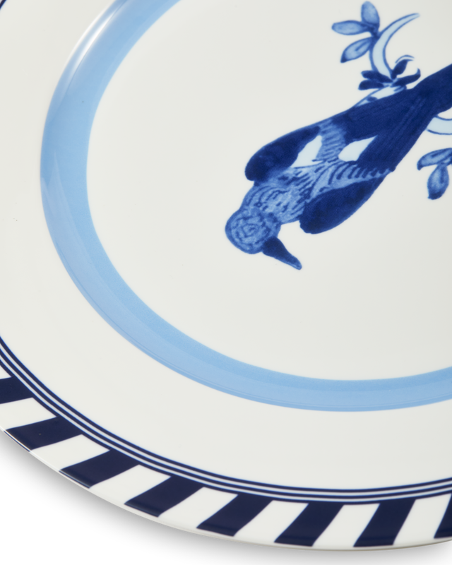 Pols Potten Bird Patterned borden