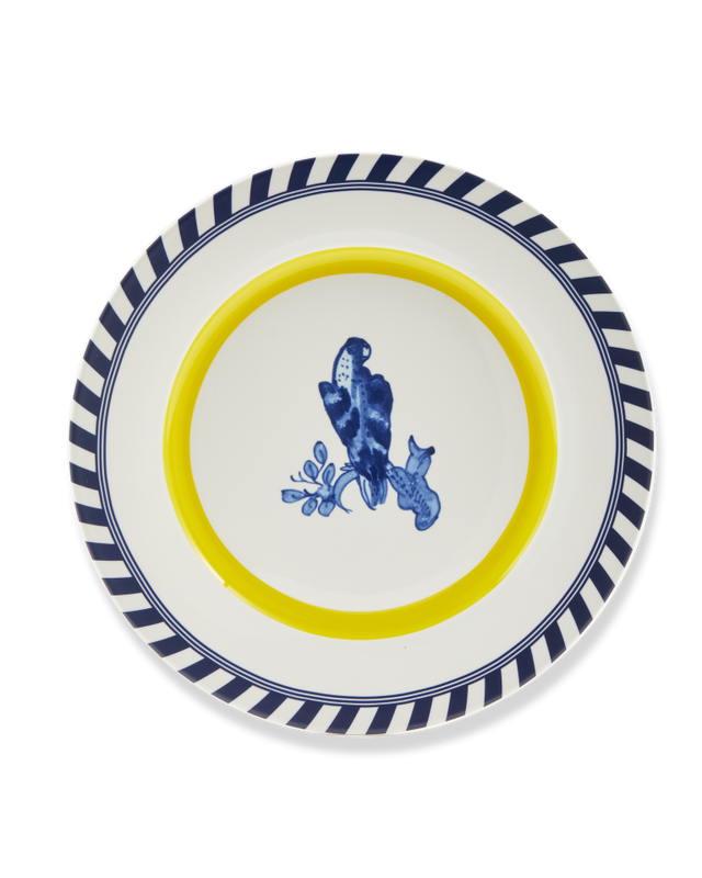 Pols Potten Bird Patterned borden