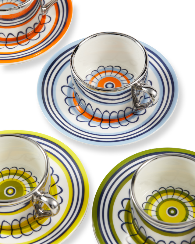 Pols Potten Floral espresso kopjes