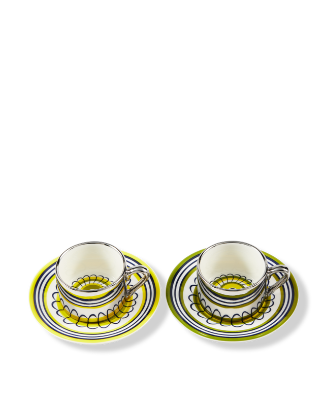 Pols Potten Floral espresso kopjes