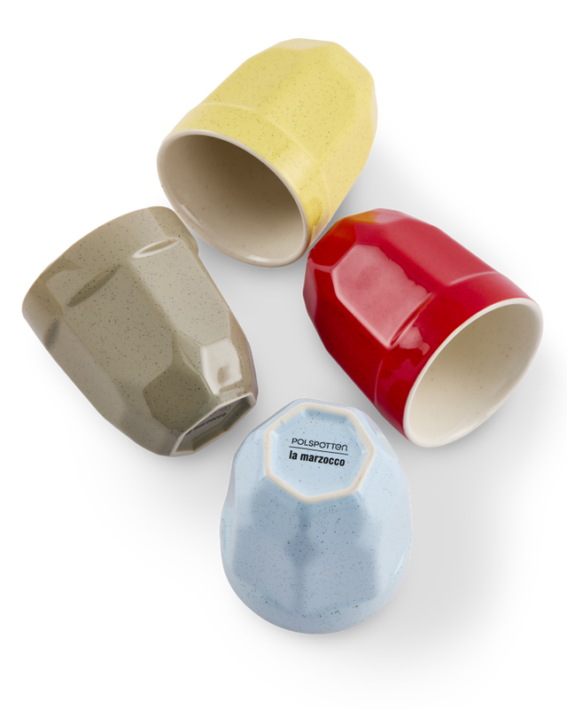 Pols Potten x La Marzocco Polygon Latte kopjes