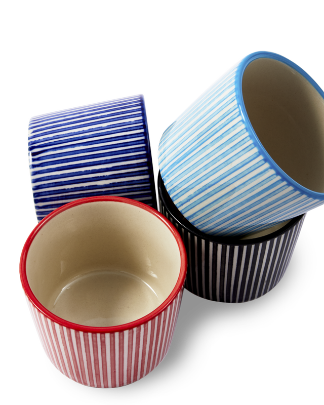 Pols Potten Marine Striped espressokopjes