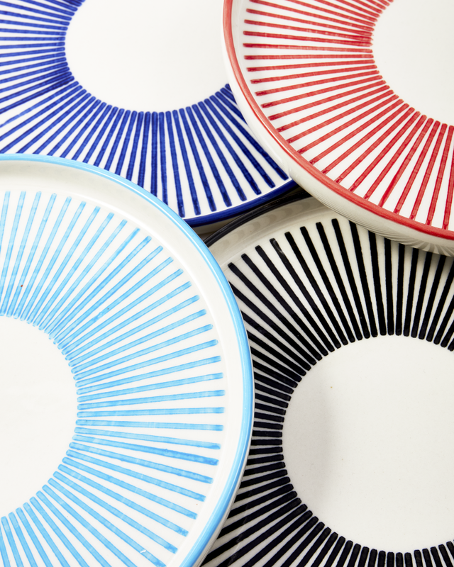 Pols Potten Marine Striped borden