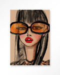 Urban Cotton Sunny Orange wandkleed
