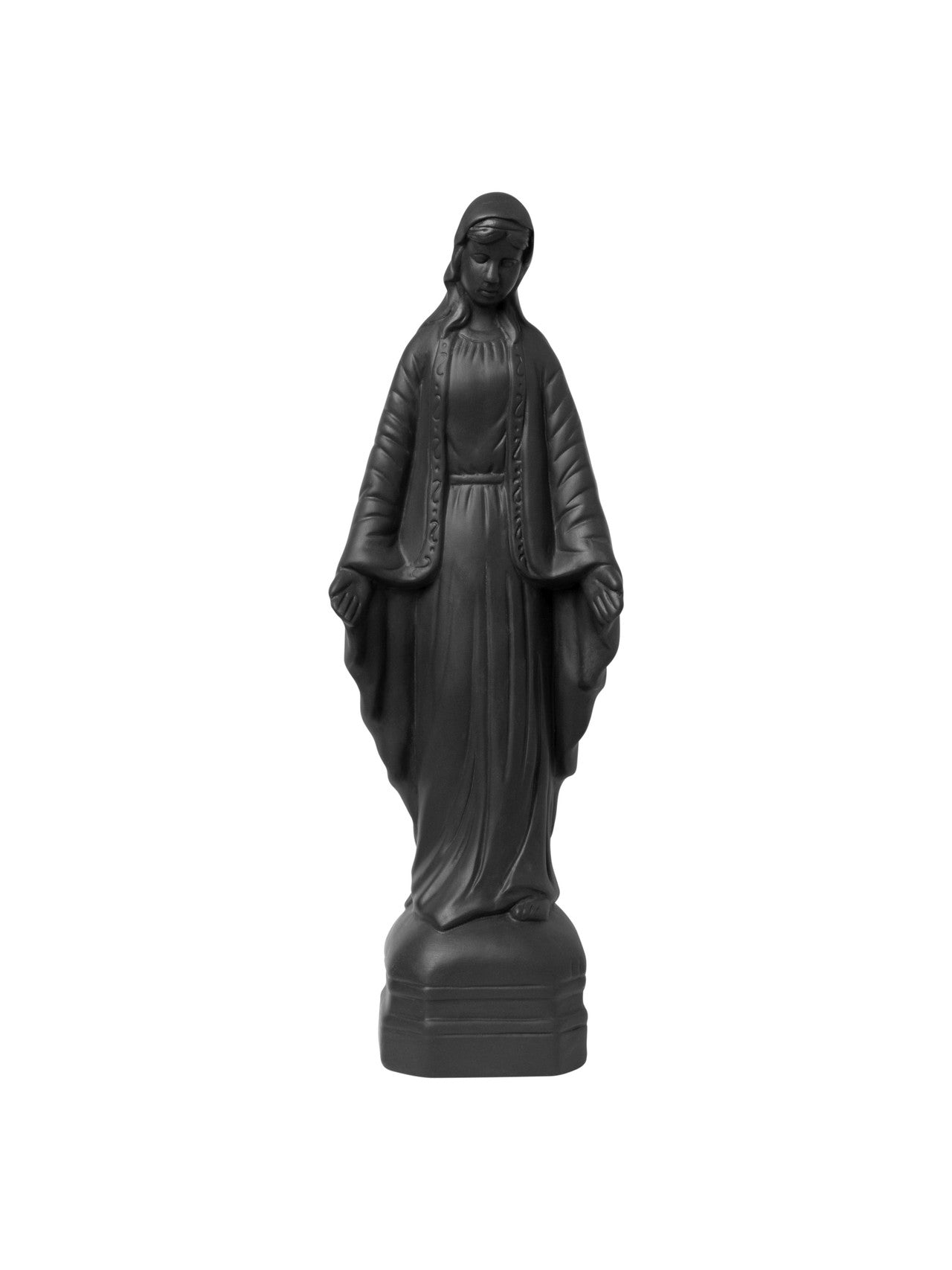 Heinen Delfts Blauw Decoratiebeeld Madonna