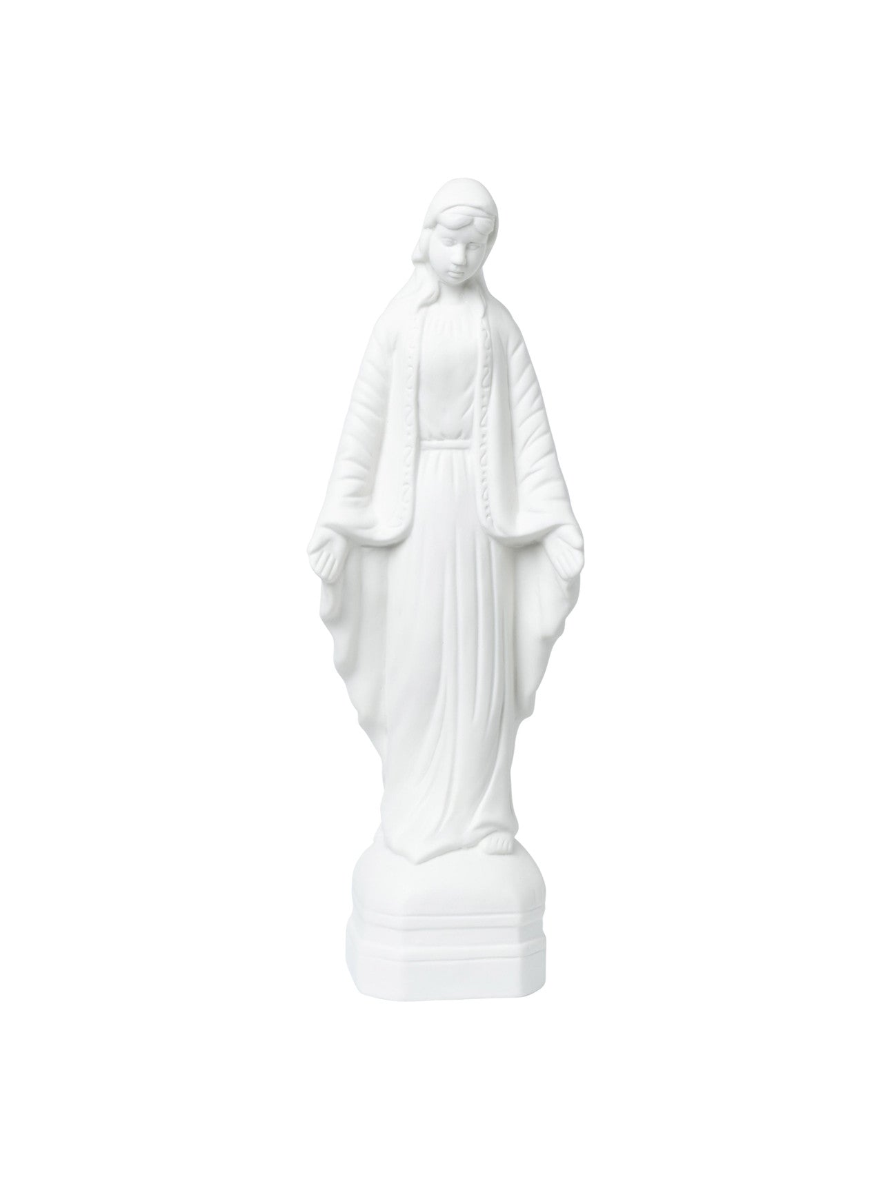 Heinen Delfts Blauw Decoratiebeeld Madonna