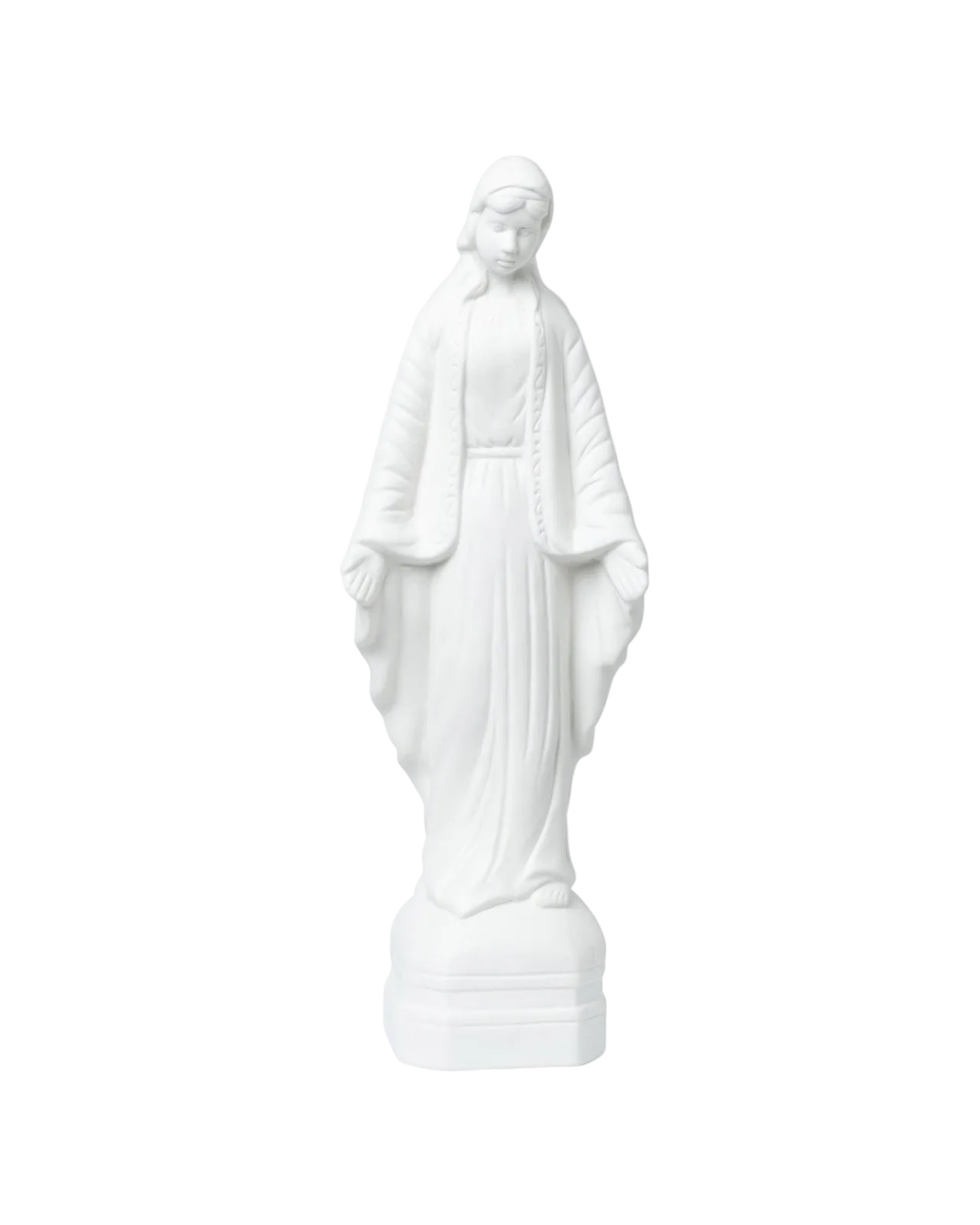 Heinen Delfts Blauw Decoratiebeeld Madonna