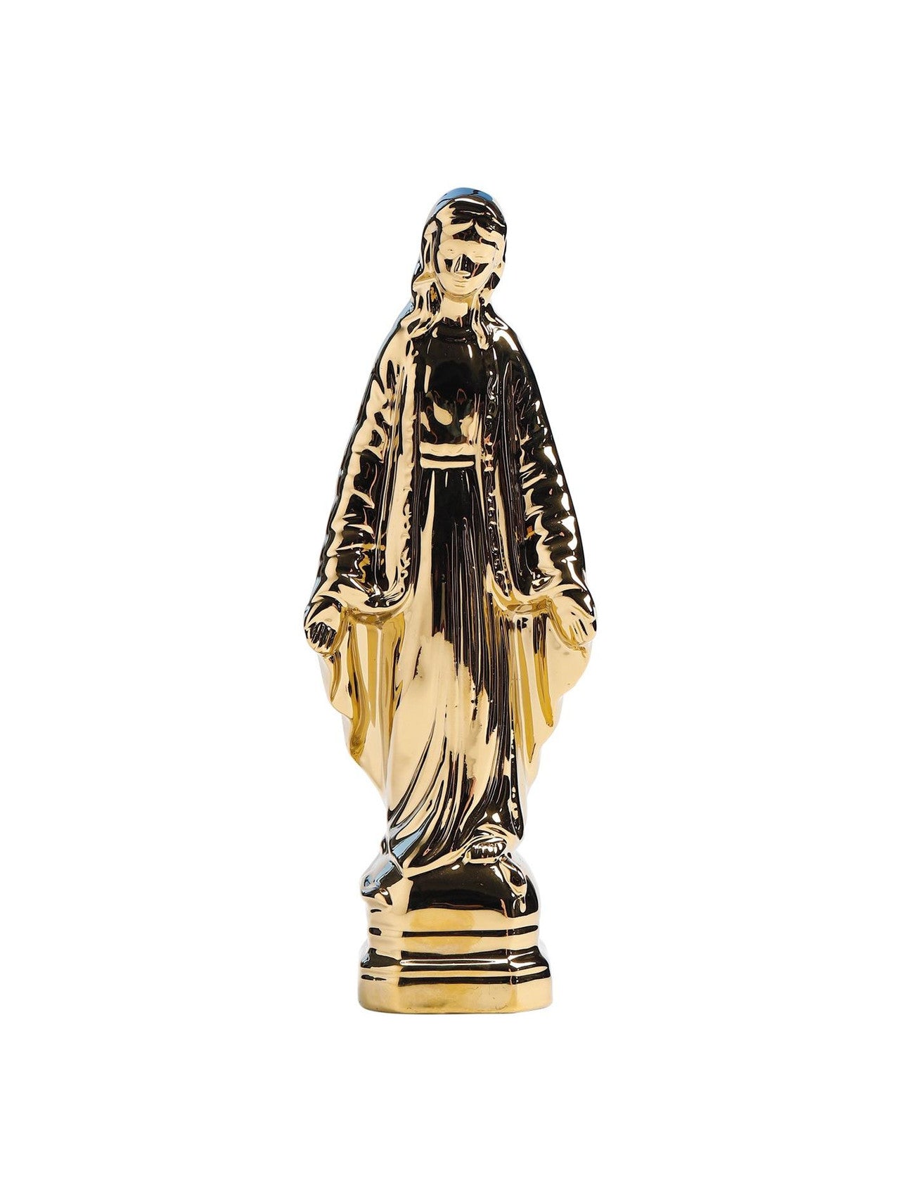 Heinen Delfts Blauw Decoratiebeeld Madonna