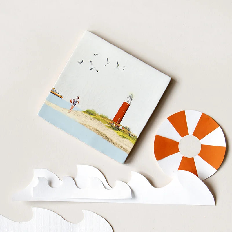 StoryTiles Terug op Texel tegeltje